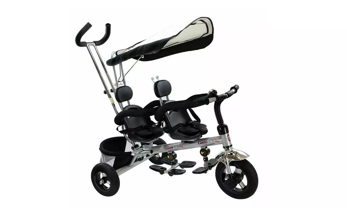 Double Twins Tricycle  - Primary Image