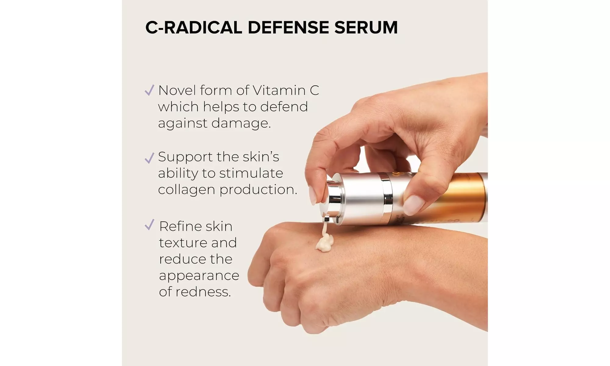 ALASTIN Skincare C-RADICAL Defense Face Serum (1 Fl. Oz.) 