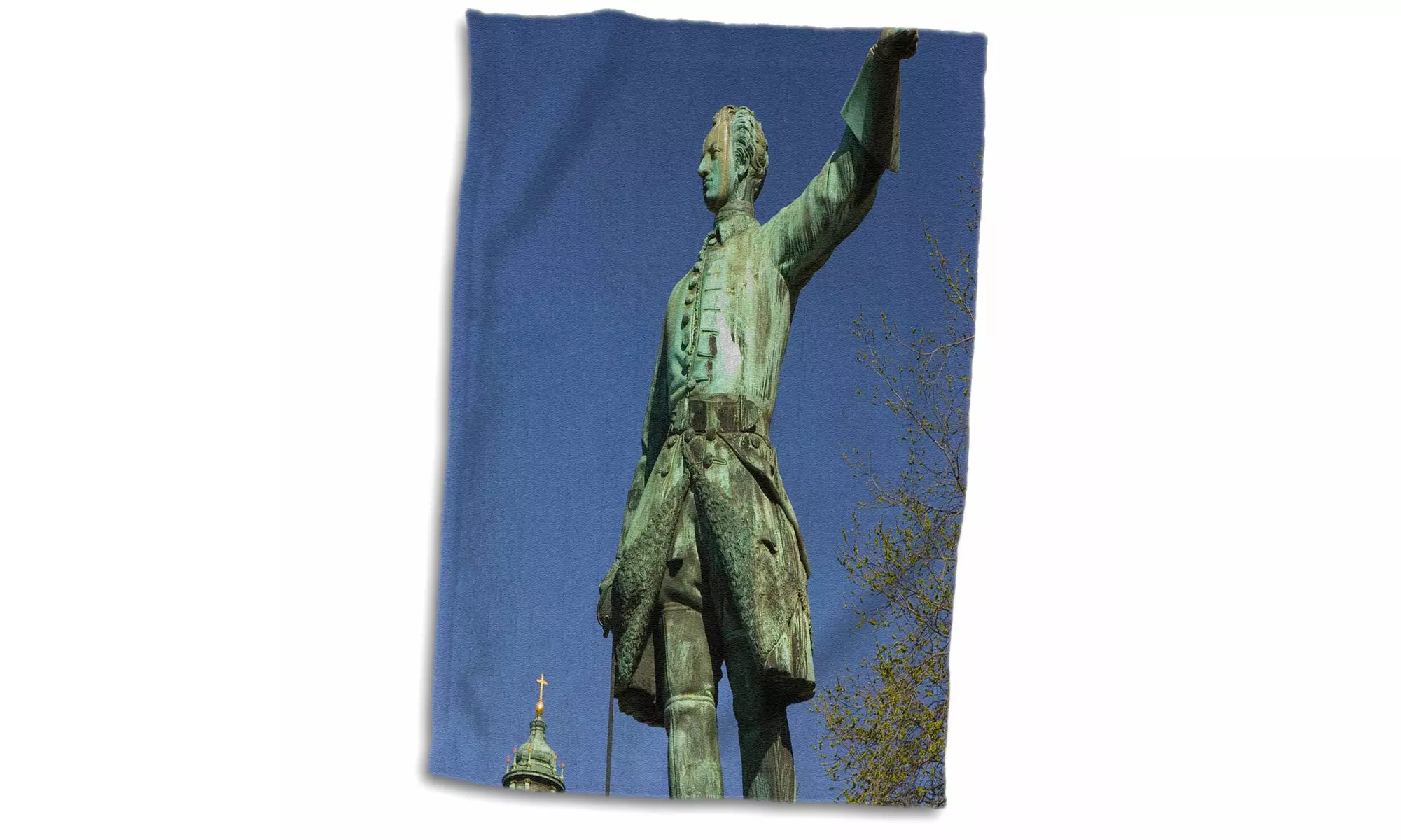  Towel - Sweden. Stockholm. Norrmalm, Charles XIII statue - EU28 IHO0035 - Primary Image