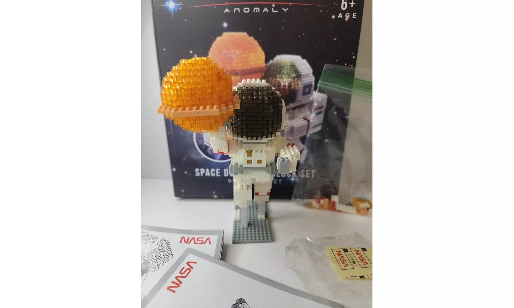NASA Space Anomaly Astronaut Mini Building block Set, 828 Piece - Second Medium