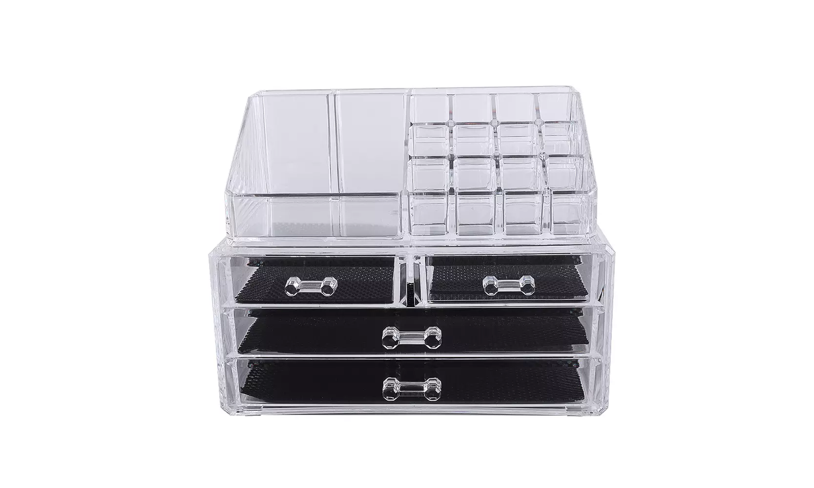 Multi-check & 4 Drawers Integrated Acrylic Makeup Case  - Second Medium