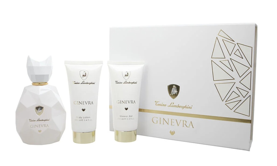 Tonino Lamborghini Ginevra White Angel Eau De Parfum Three-Piece Set for Women