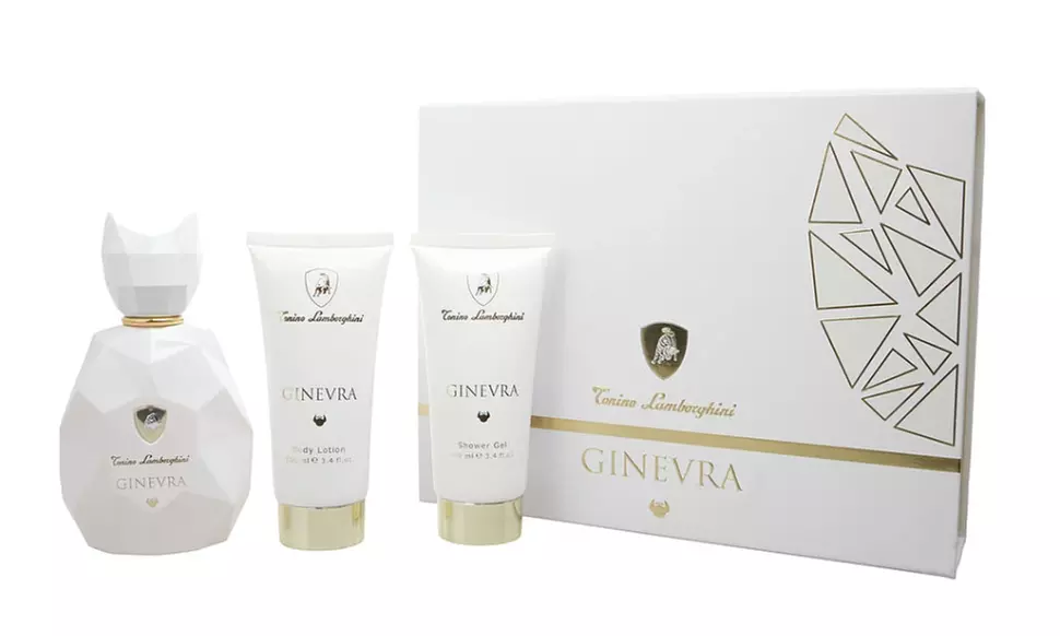 Tonino Lamborghini Ginevra White Angel Eau De Parfum Three-Piece Set for Women