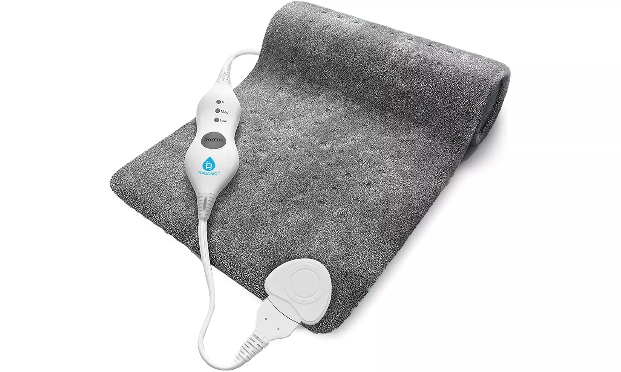 Pursonic Extra Large Electric Heating Pad 12x24-2 Hours Auto Shut-Off - Primary Image