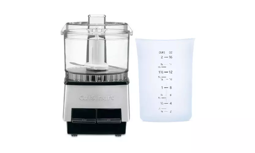 Cuisinart DLC-1SS Mini-Prep Food Processor (Brushed Metal) with Measuring Cup - Primary Image