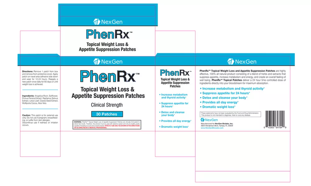 PhenRx Weight Loss Supplement Stack (one month supply) - Second Medium