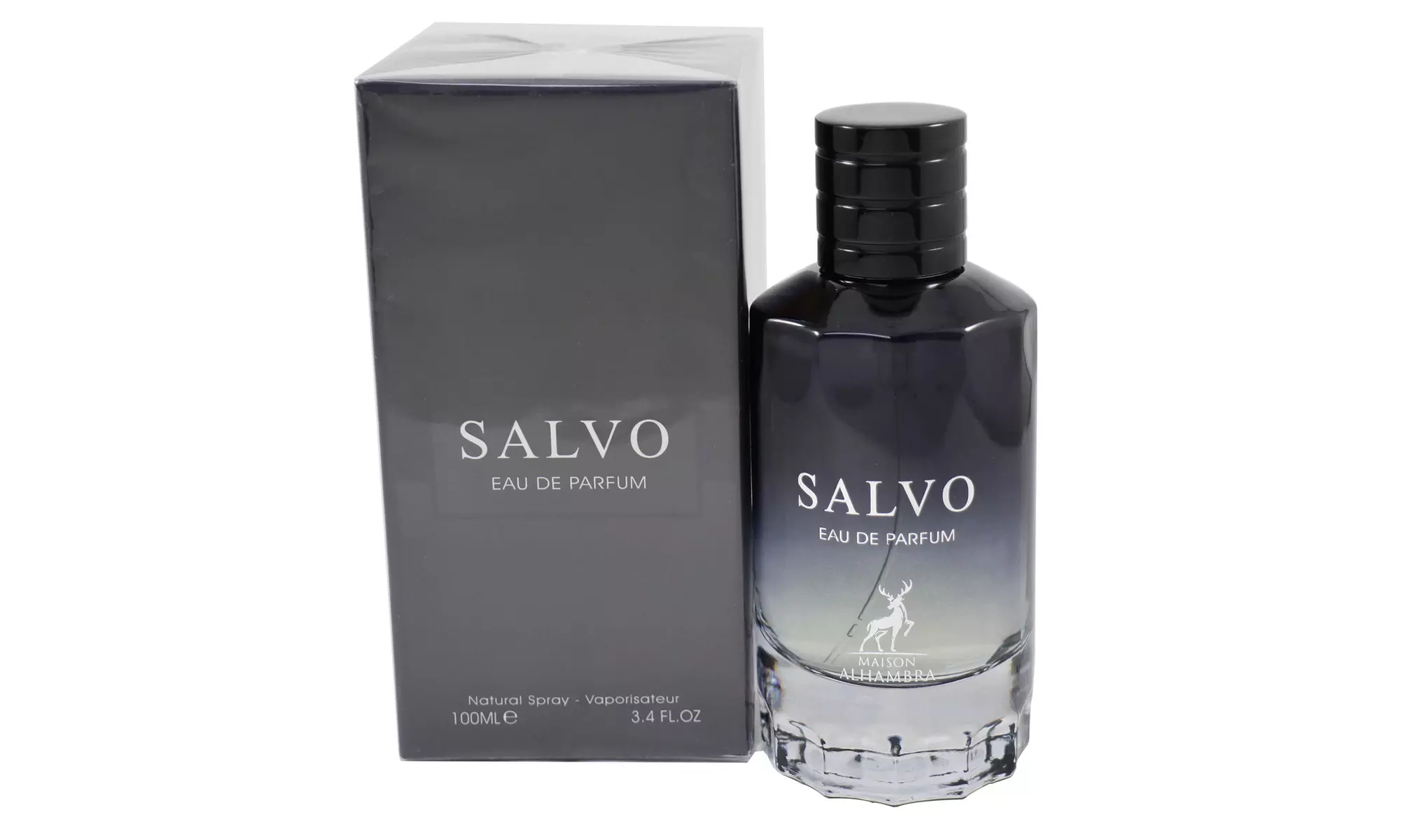 Salvo by Lattafa 3.4oz/100ml Eau de Parfum Spray For Men New In Box - Primary Image
