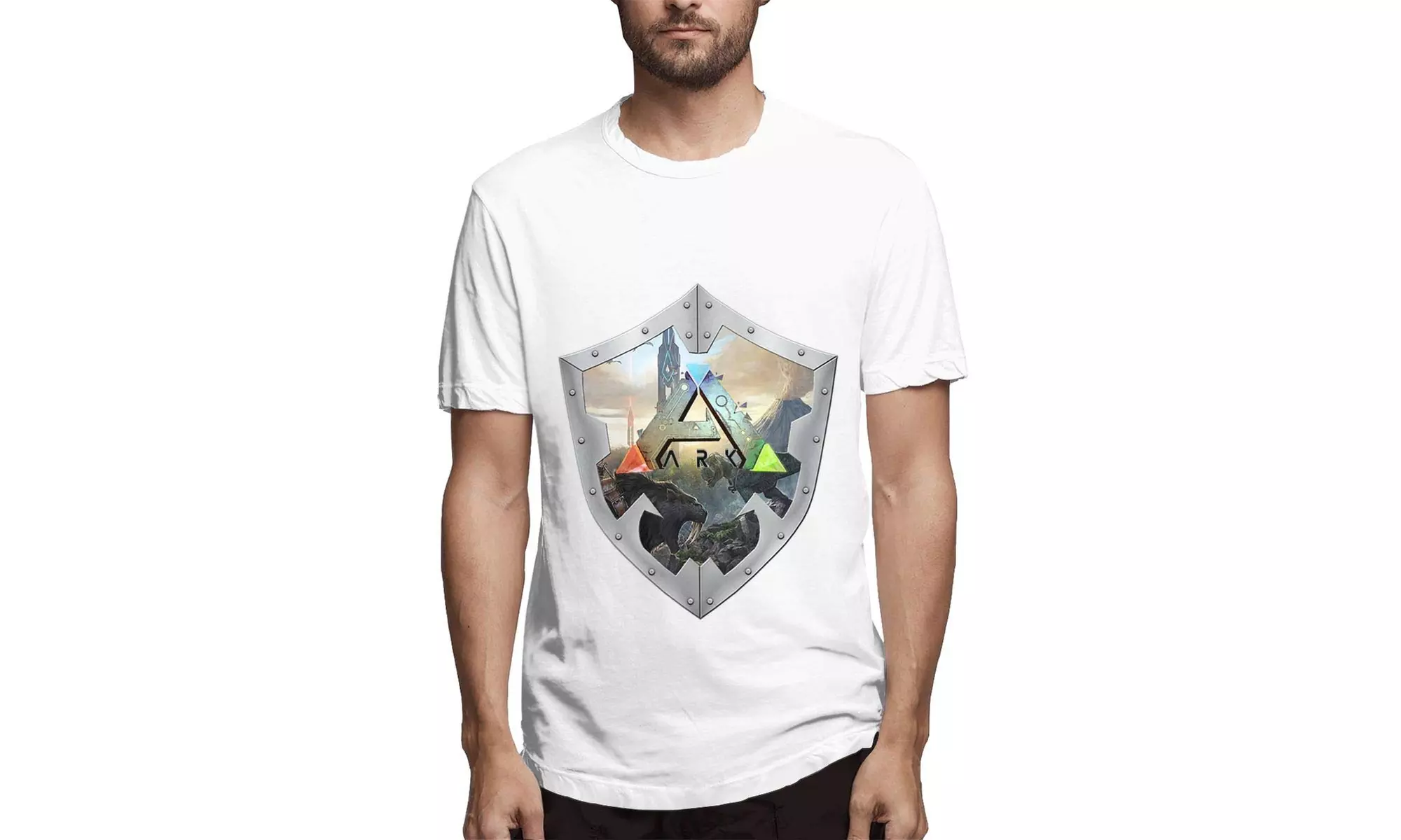 Men's T-Shirts ARK Survival Evolved Short Sleeve Tee Shirts - Primary Image
