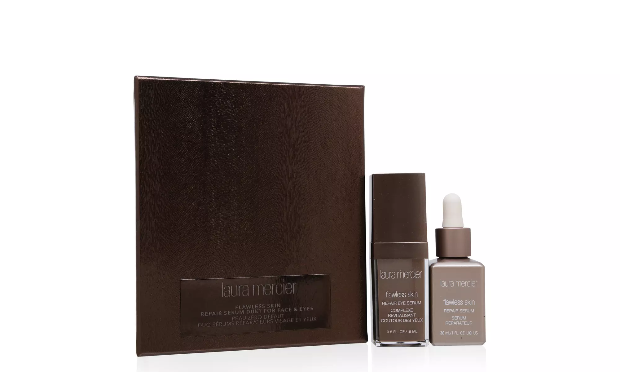 Laura Mercier Flawless Skin Repair Serum Duet For Face & Eyes - Primary Image