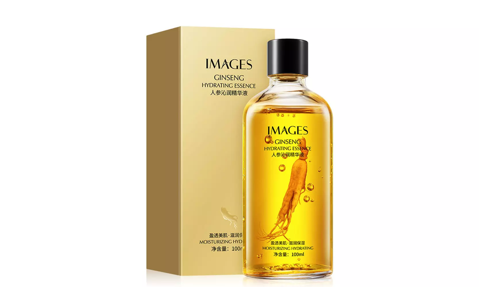 US 1-2 Pack 3.3oz/100ml Anti-Aging Ginseng Face Serum Anti-wrinkle Brightening