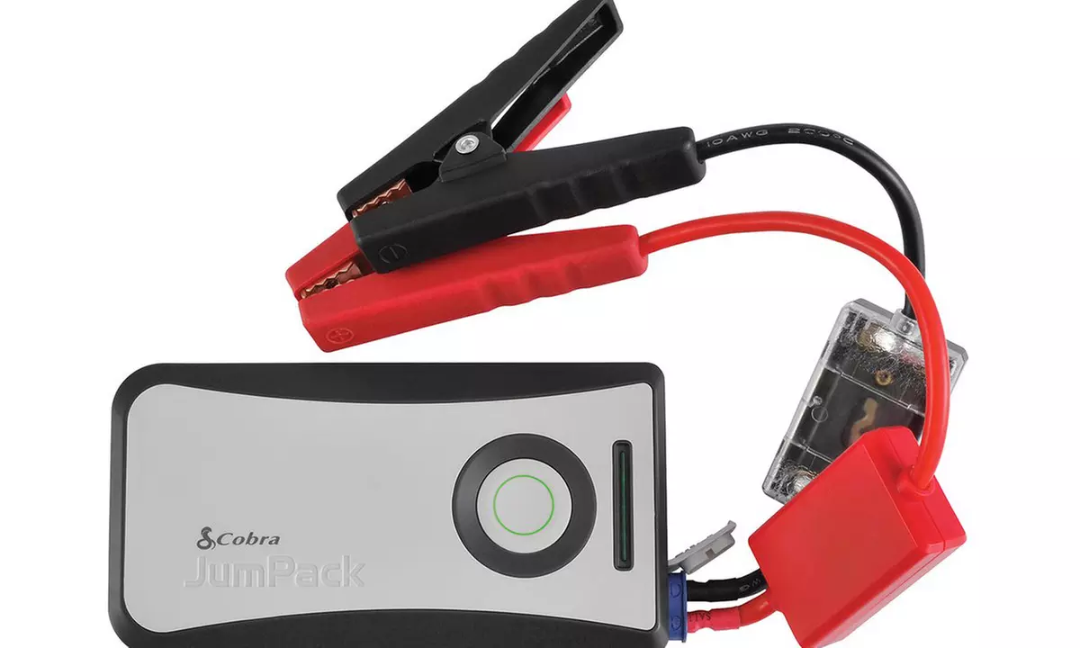 Cobra CPP8000 JumPack 6000mAh 360A Peak Portable Jump Starter Battery Charger - Primary Image