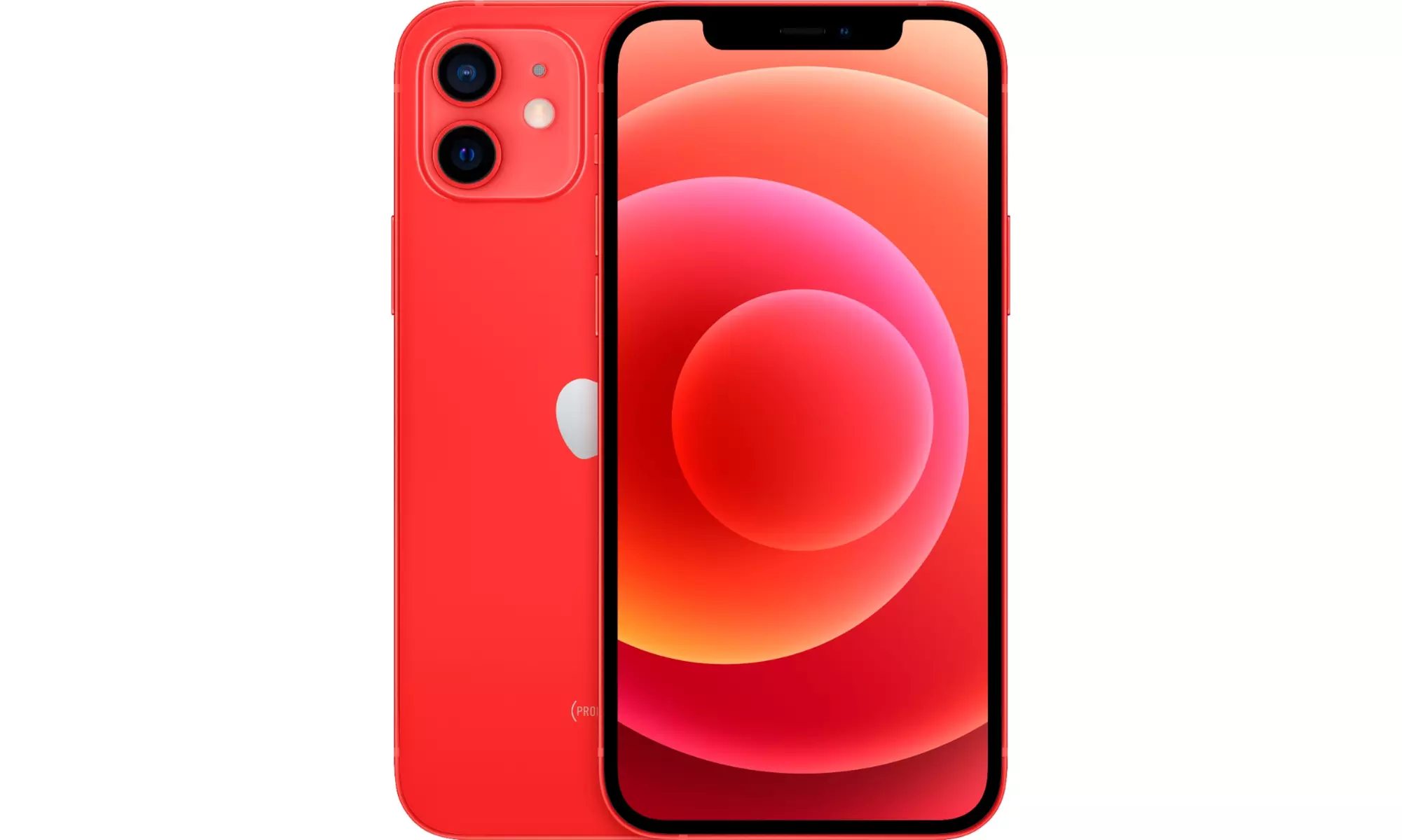 Apple iPhone 12 64GB 6.1" FullyUnlocked,Red (Scratch  Dent) - Primary Image
