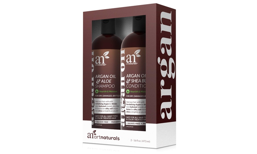 Artnaturals Moroccan Argan Oil Shampoo And Conditioner Set Groupon 0082