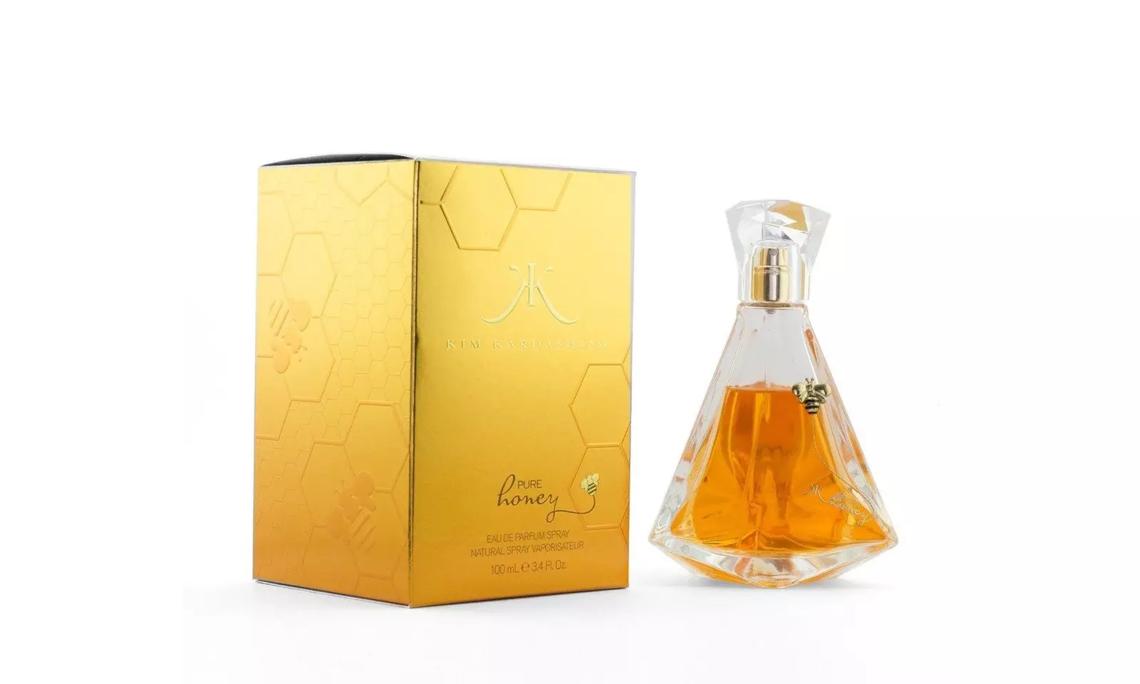 Kim Kardashian Pure Honey Eau de Parfum 3.4 oz / 100 ml for Women - Primary Image