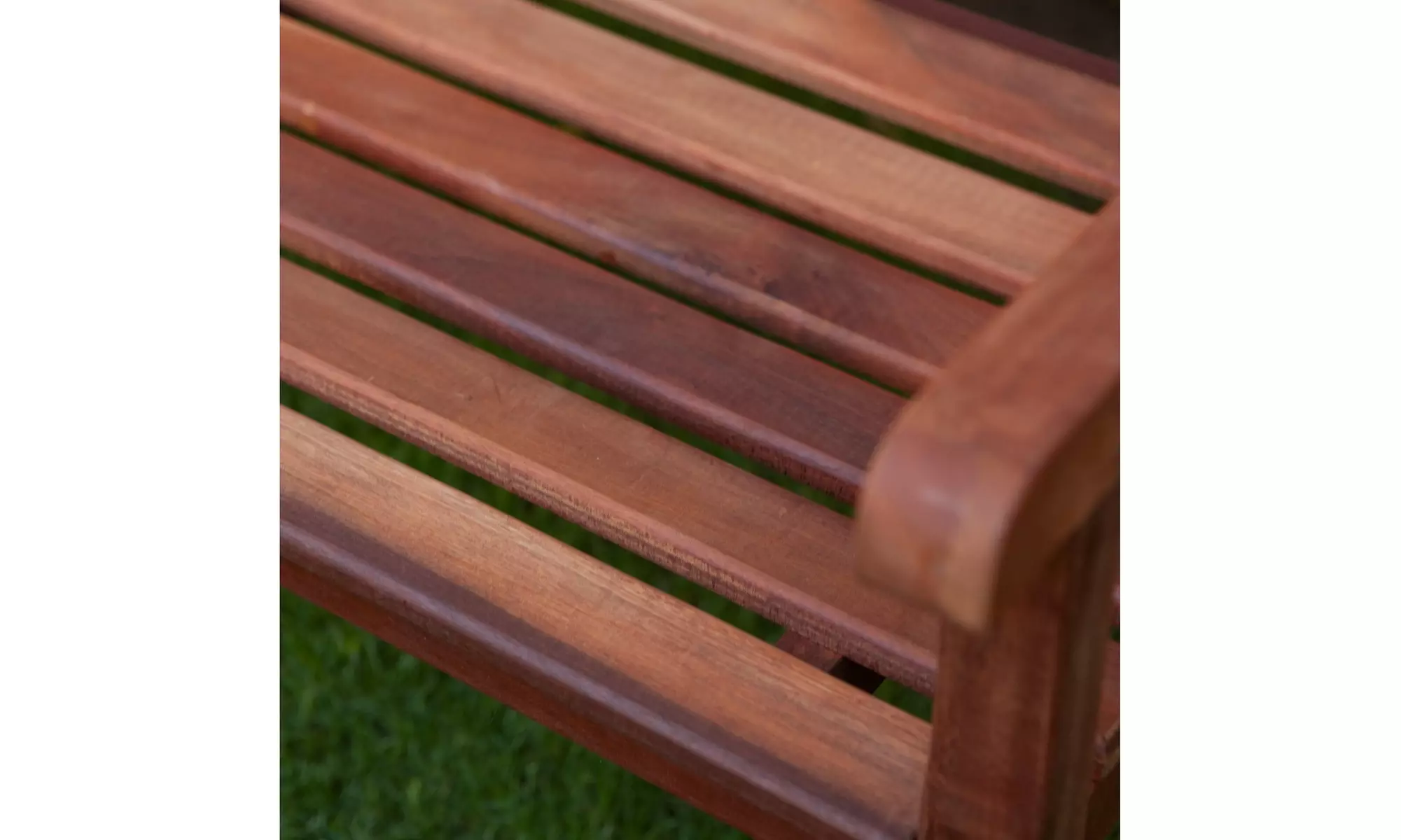 Belham Living Richmond Curved-Back 4-ft. Outdoor Wood Bench - Second Medium