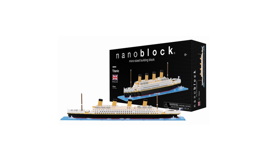 nanoblock Level 5 - Titanic: 1800 Pcs | Groupon