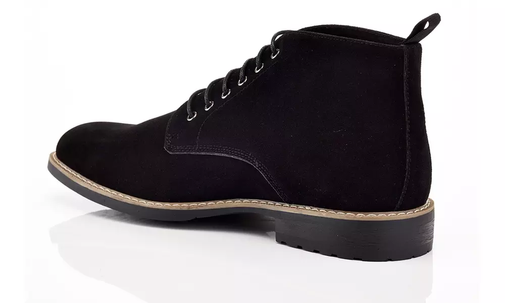 Adolfo Keith Men's Microsuede Chukka Boots 