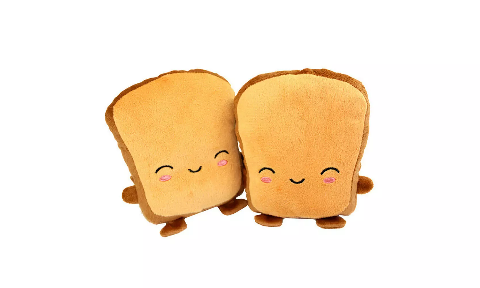 Toast Hand Warmers Fingerless Heated Typing Gloves Plush Indoor No Finger Mitten - Primary Image
