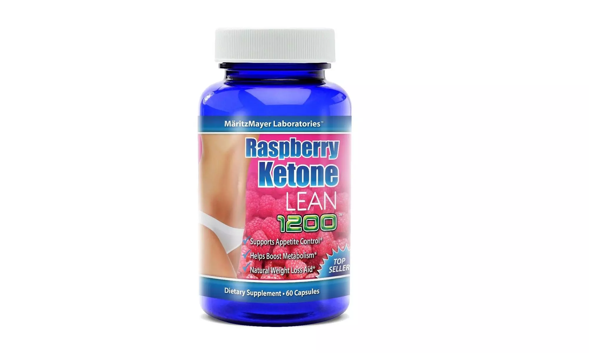 MaritzMayer Raspberry Ketone Lean Advanced Weight Loss Supplement 60  - Primary Image