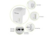 LTERIVER WiFi Range Extender WiFi Repeater 802.11 AC 750 Mbps Dual Band - Second Medium
