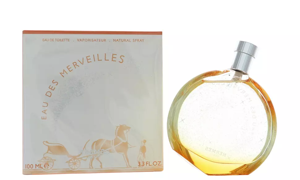 Eau Des Merveilles by Hermes 3.3 OZ Eau De Toilette Spray New in Box for Women - Primary Image