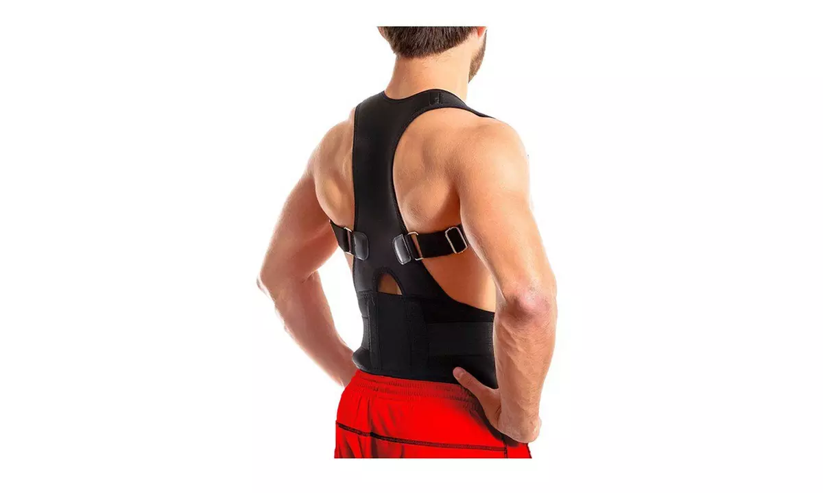  Flexguard Support Back Brace Posture Corrector Adjustable Support Brace - Primary Image