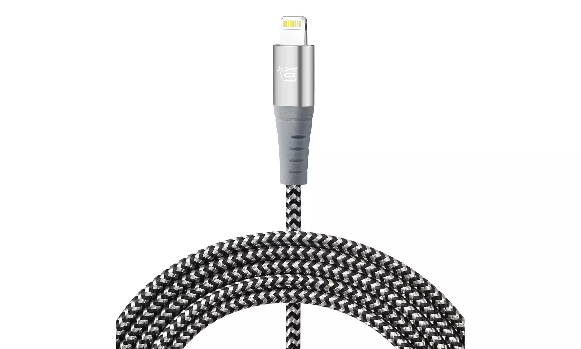 LAX Apple Certified Braided Lightning Cable for iPhone and iPad