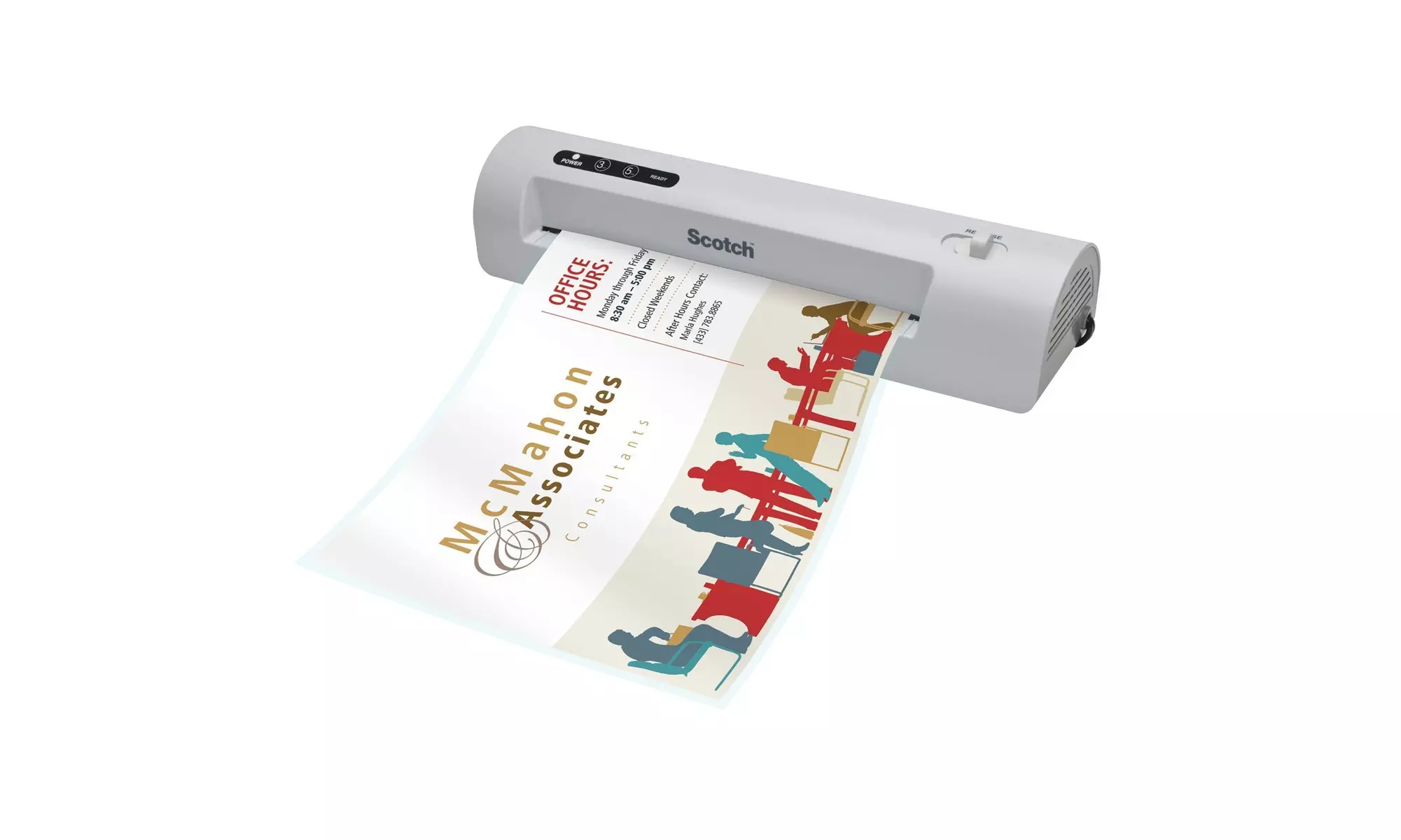 Scotch Thermal Laminator 2 Roller System (TL901) - Second Medium