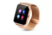Bluetooth Rose Gold Smart Watch with Camera for Smartphone - Second Medium