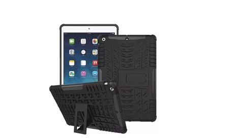 Hybrid Rugged Defender Shockproof Case For IPad 9.7 2018 6th Gen Orange Cases Keyboards & Sleeves