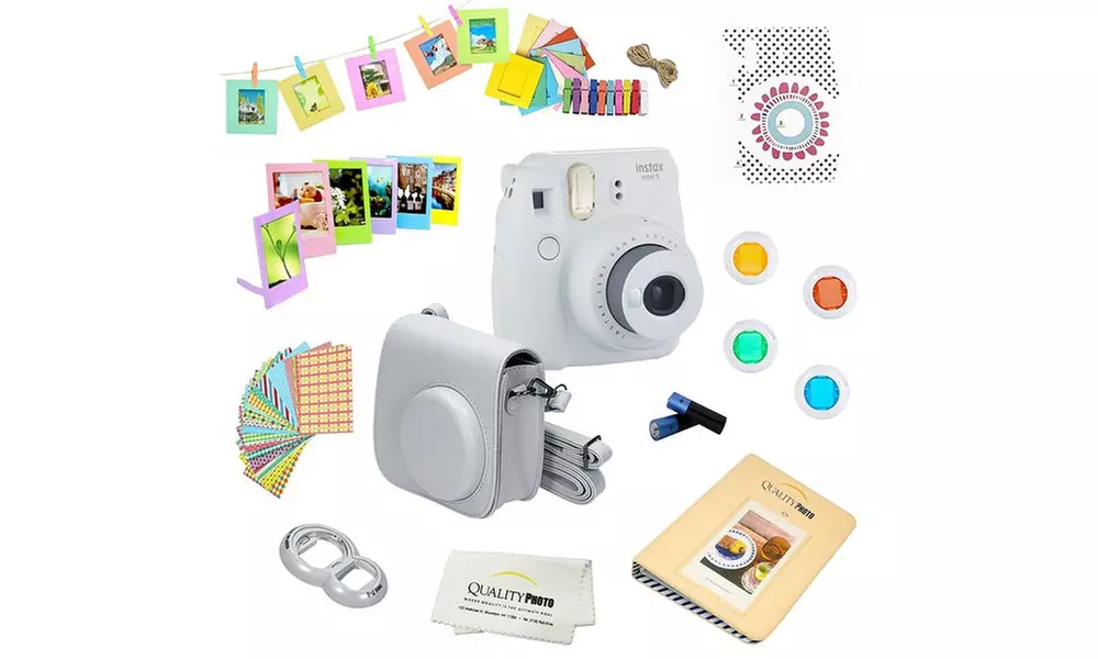 Fujifilm Instax Mini 9 Instant Film Camera with Deluxe Accessories Bundle - Second Medium