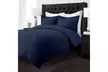 Hotel Collection 3 Piece Duvet Cover Set with Embossed Chevron Pattern - Second Medium