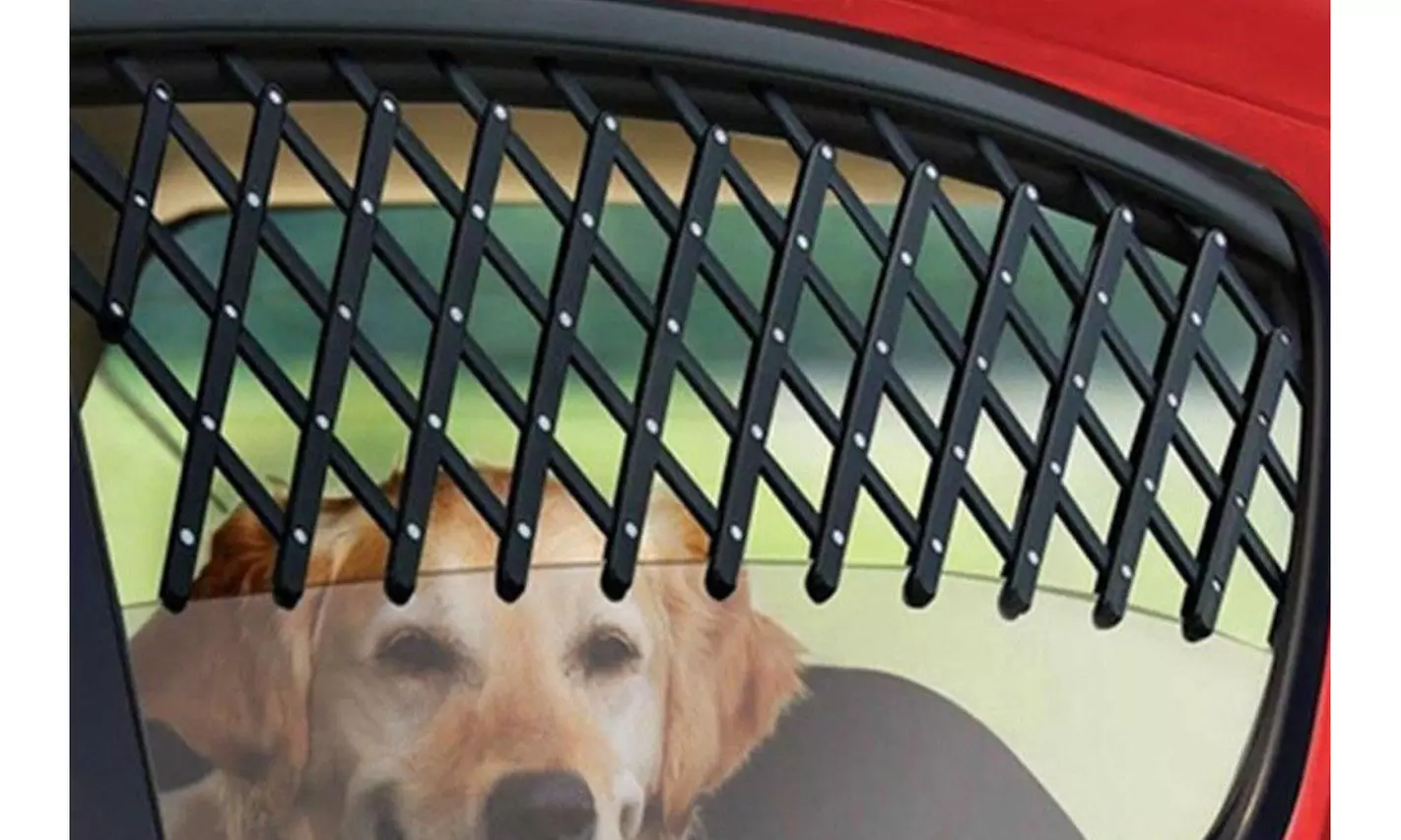 Expandable Car Window Gate Vent//Universal Window Ventilation Safe Guard - Second Medium