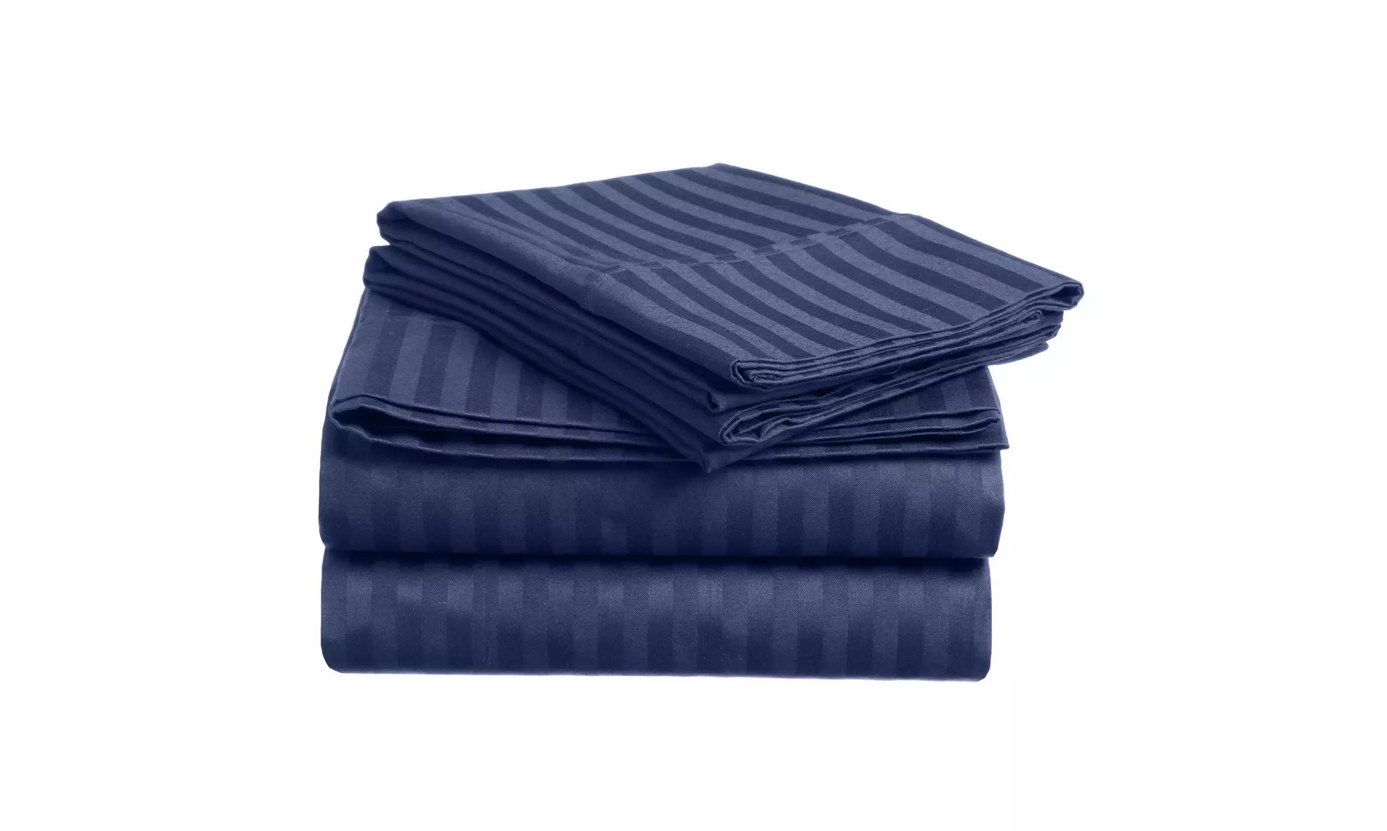 Fresh Home 1000 Thread Count 100% Egyptian Cotton Dobby Striped Sheet Set