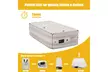 Air Mattress Elevated Raised Bed Inflatable Built-in Pump Carry Bag 18"Twin Size - Second Medium