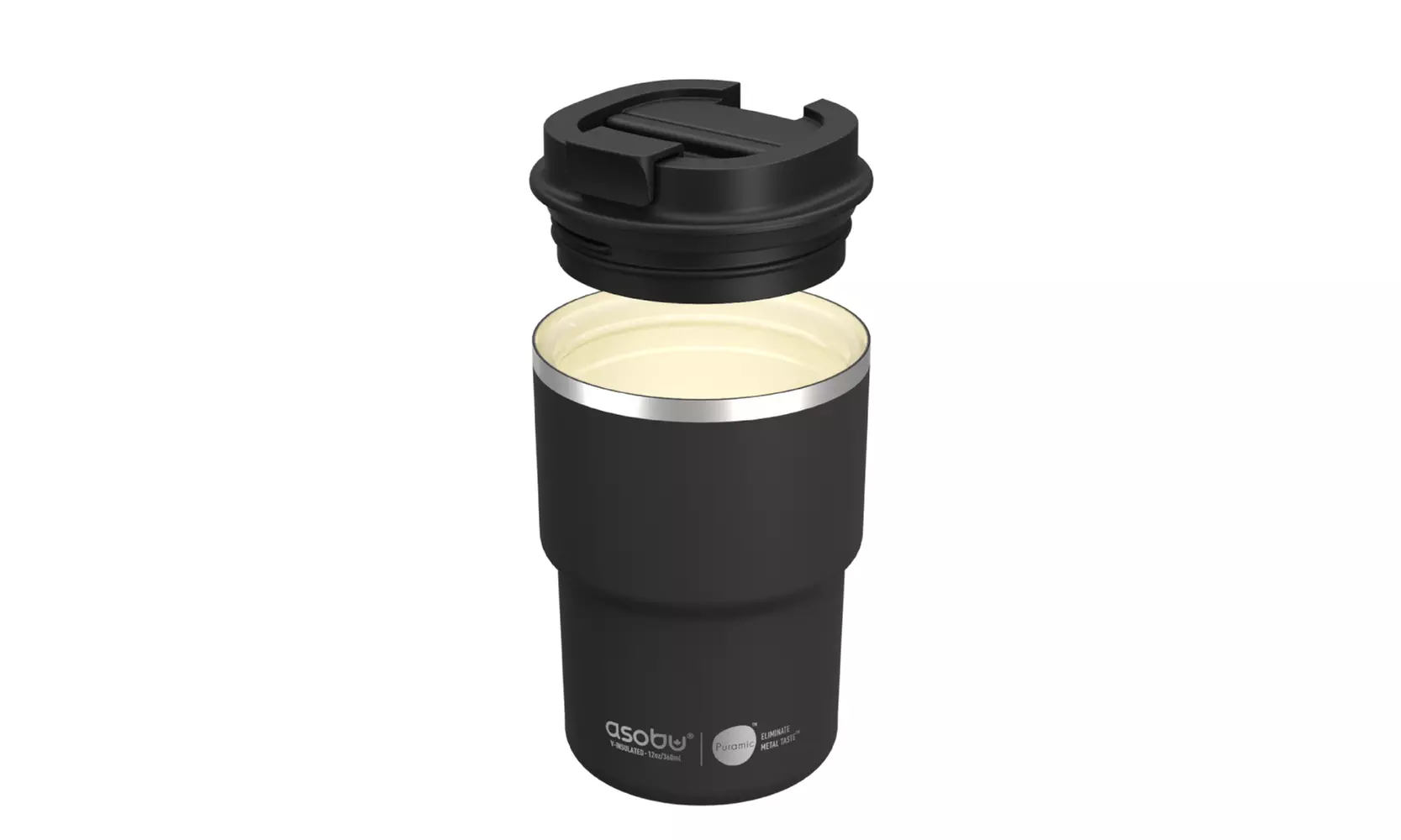 Asobu Coffee Express- Ceramic Interior Mug