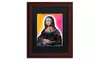 Dean Russo 'Mona Lisa' Matted Wood Framed Art