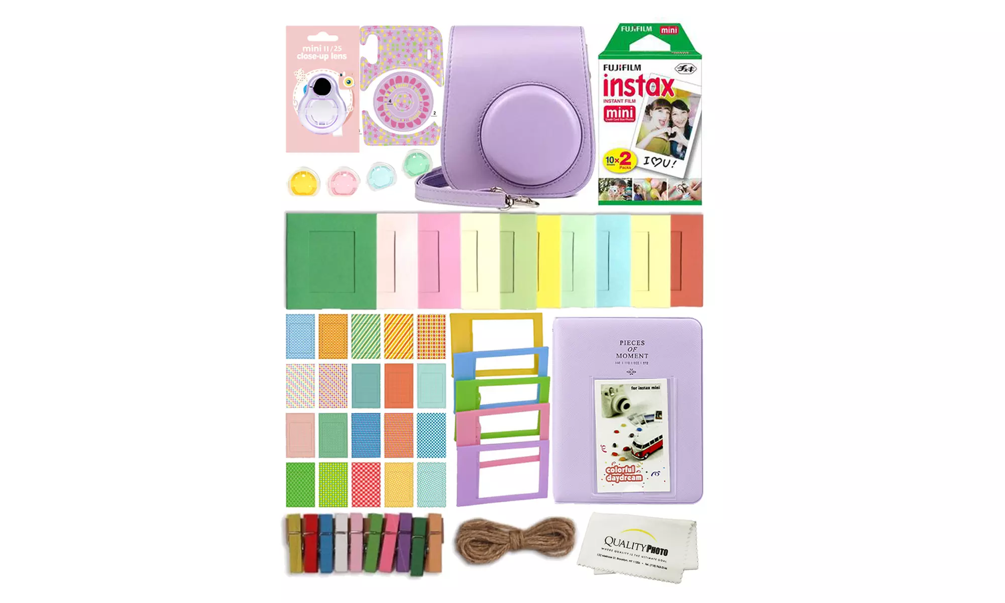 Fuji Film Mini 11 deluxe Accessories. All in 1 Accessory Bundle - Second Medium