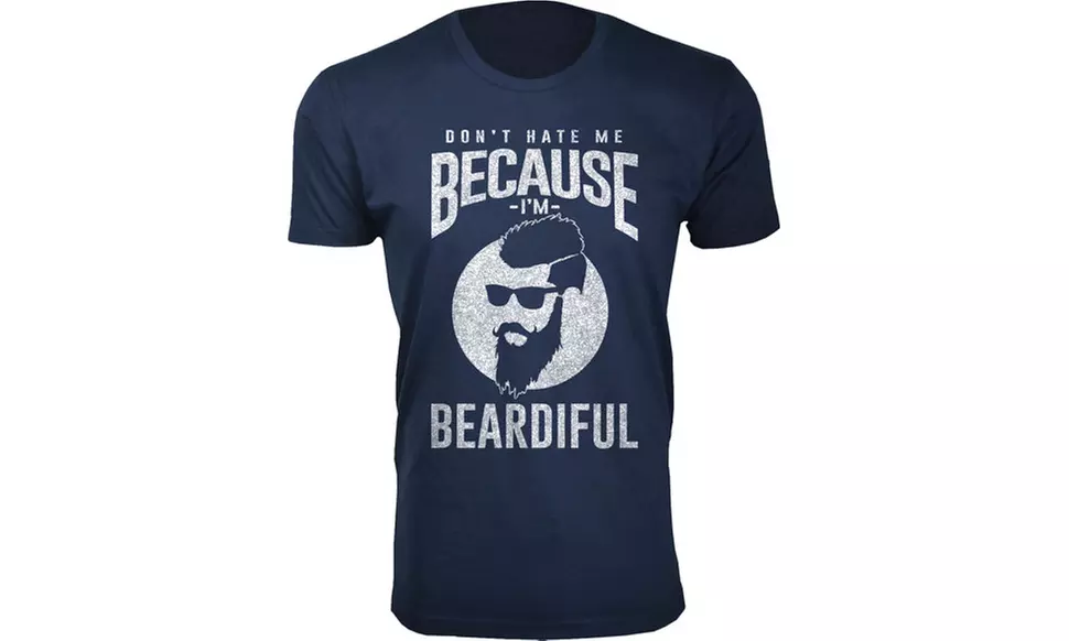 Men's Greatest Beard Themed T-shirts (Extended Sizes Available)