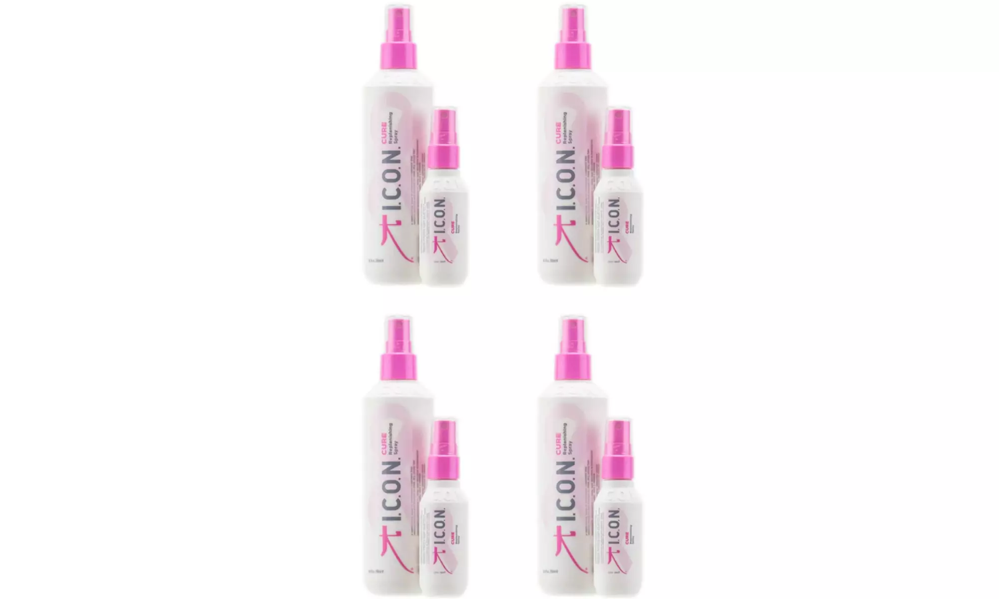  ICON Cure Replenishing Spray Treatment 8.5 oz & Free Cure Treatment 2 oz 