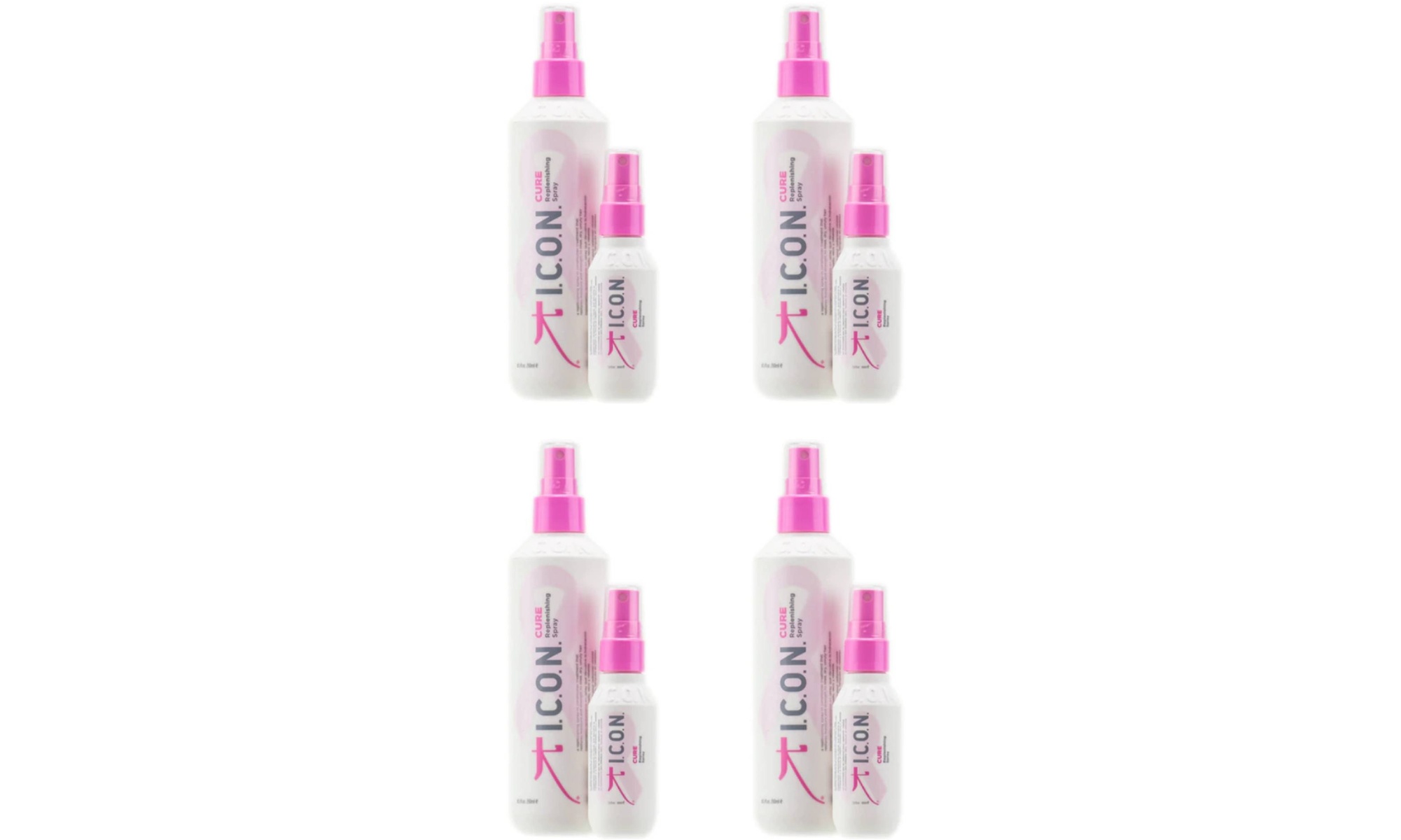  ICON Cure Replenishing Spray Treatment 8.5 oz & Free Cure Treatment 2 oz 