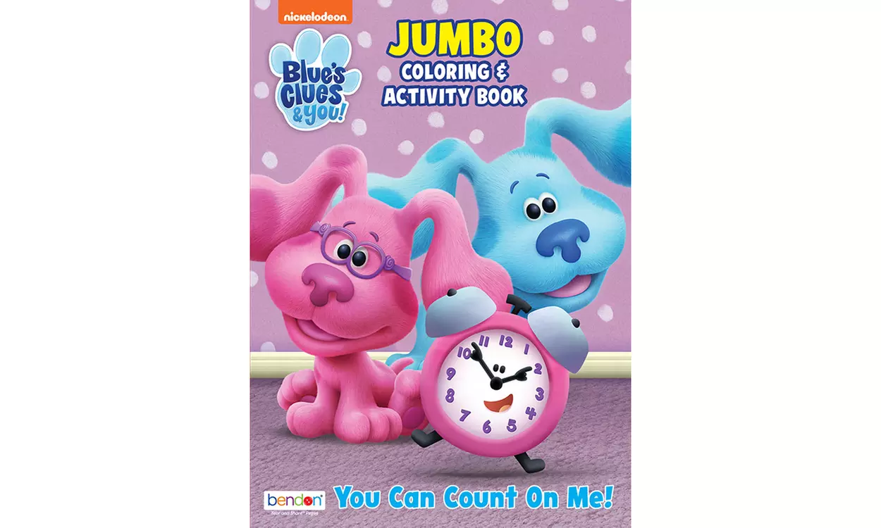 Blue's Clues Jumbo Coloring & Activity Book - Primary Image