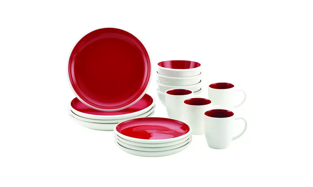 Rachael Ray Rise Stoneware 16-Piece Dinnerware Set - Primary Image