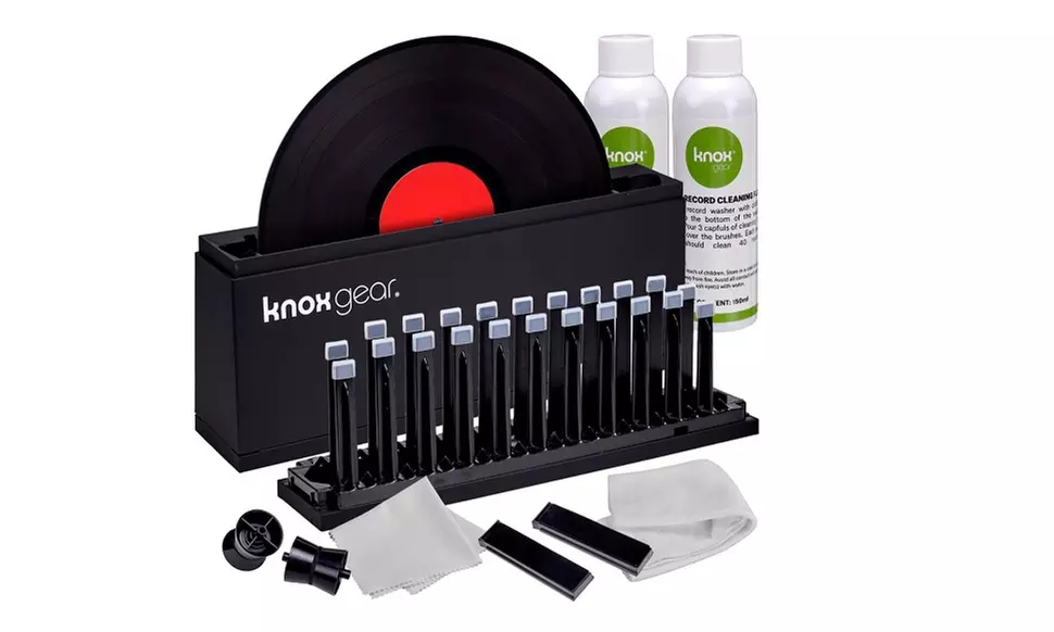 Knox Gear Vinyl Record Cleaning Kit to Reduce Static and Skips - Second Medium