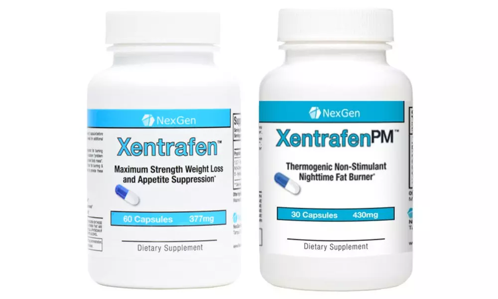 Nexgen Biolabs Xentrafen and Xentrafen PM 24 Hour Diet Set (2-Pack) - Primary Image
