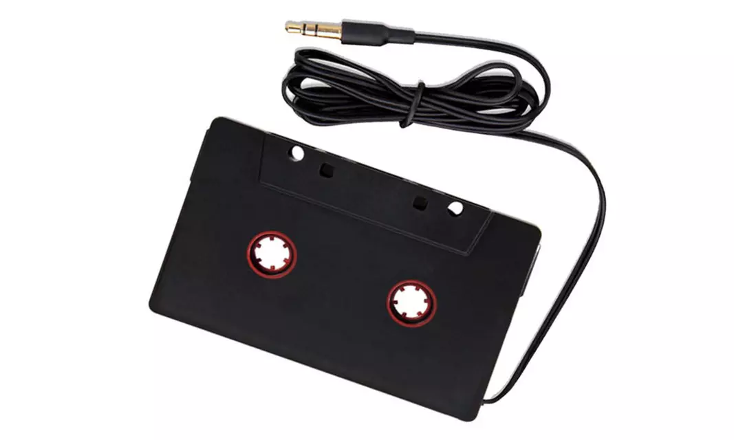 Unique Cassette Adapter Works With Any Car With A Cassette Player - Primary Image