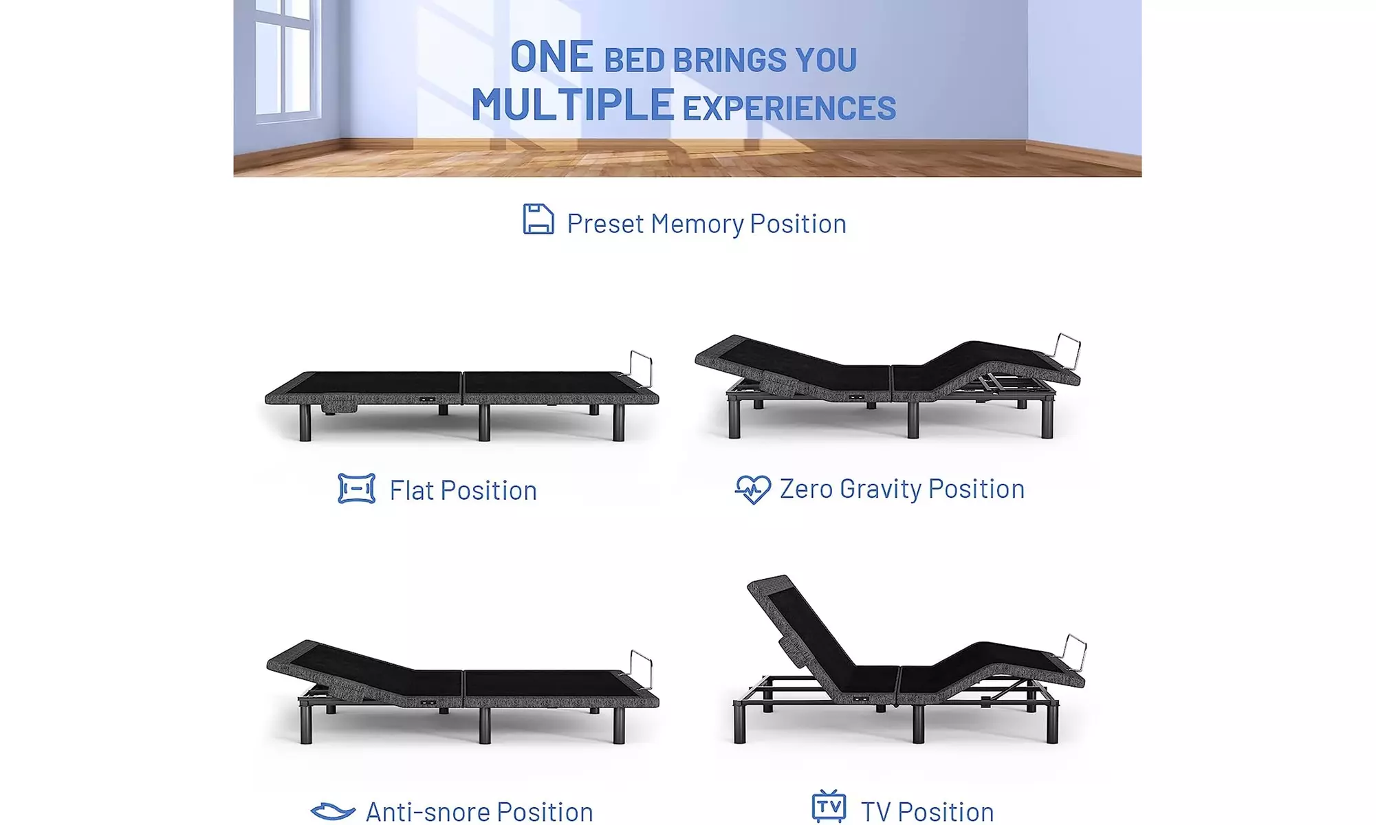 Adjustable Bed Base Frame - Second Medium