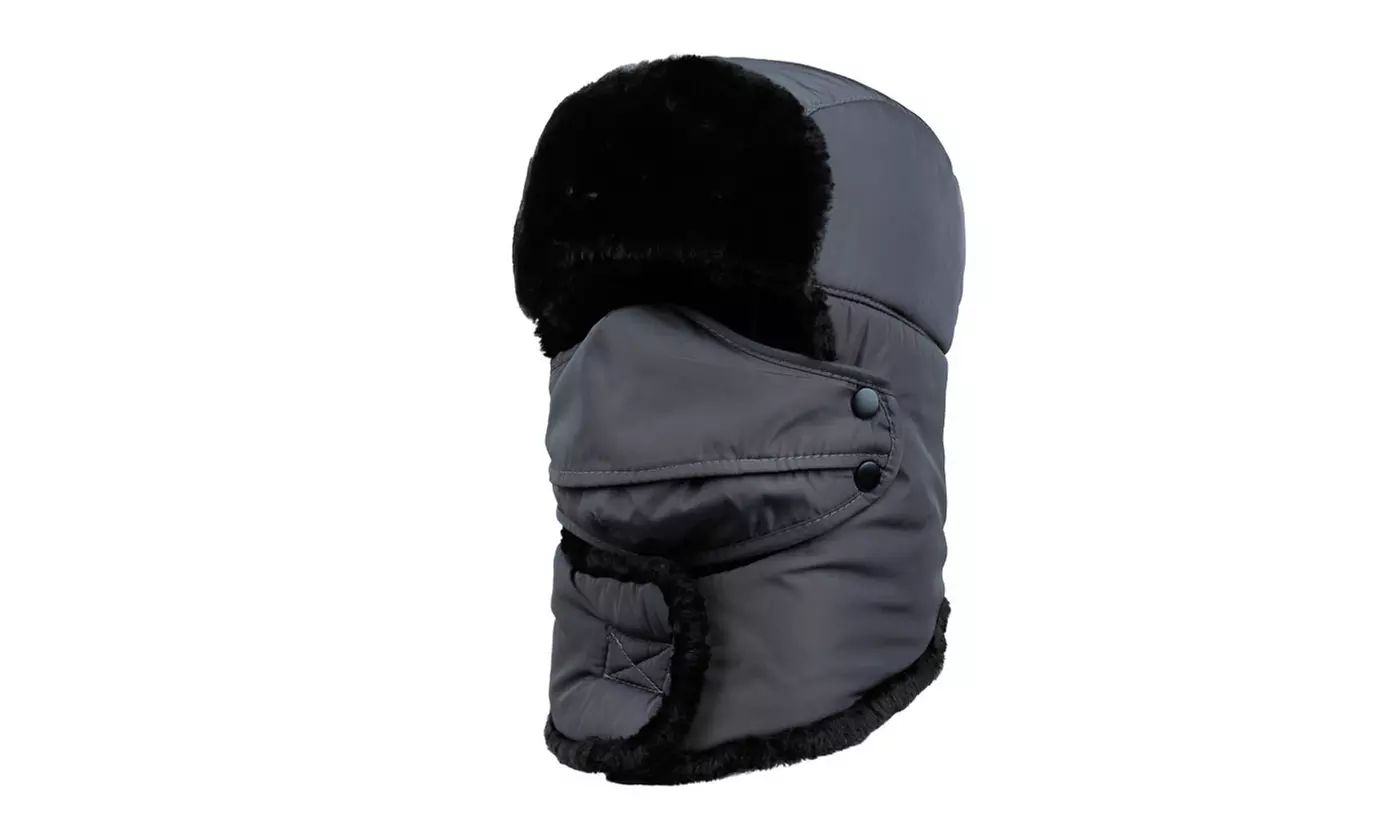 Winter Trapper Hat Warm Trooper Balaclavas Ear Flap Windproof Mask