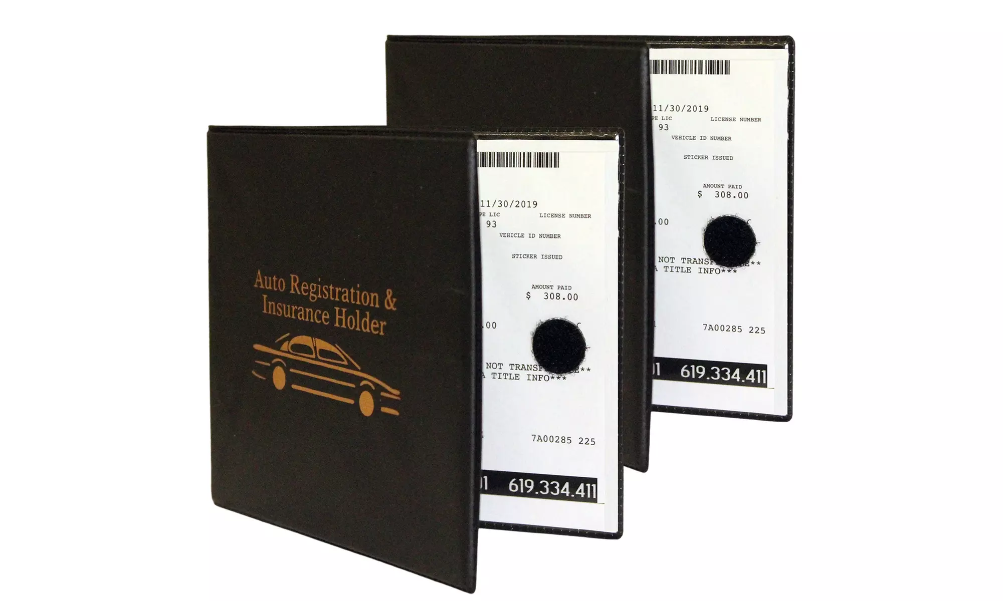 Car Insurance, Registration, & Document Holders (2- or 4-Pack) - Primary Image