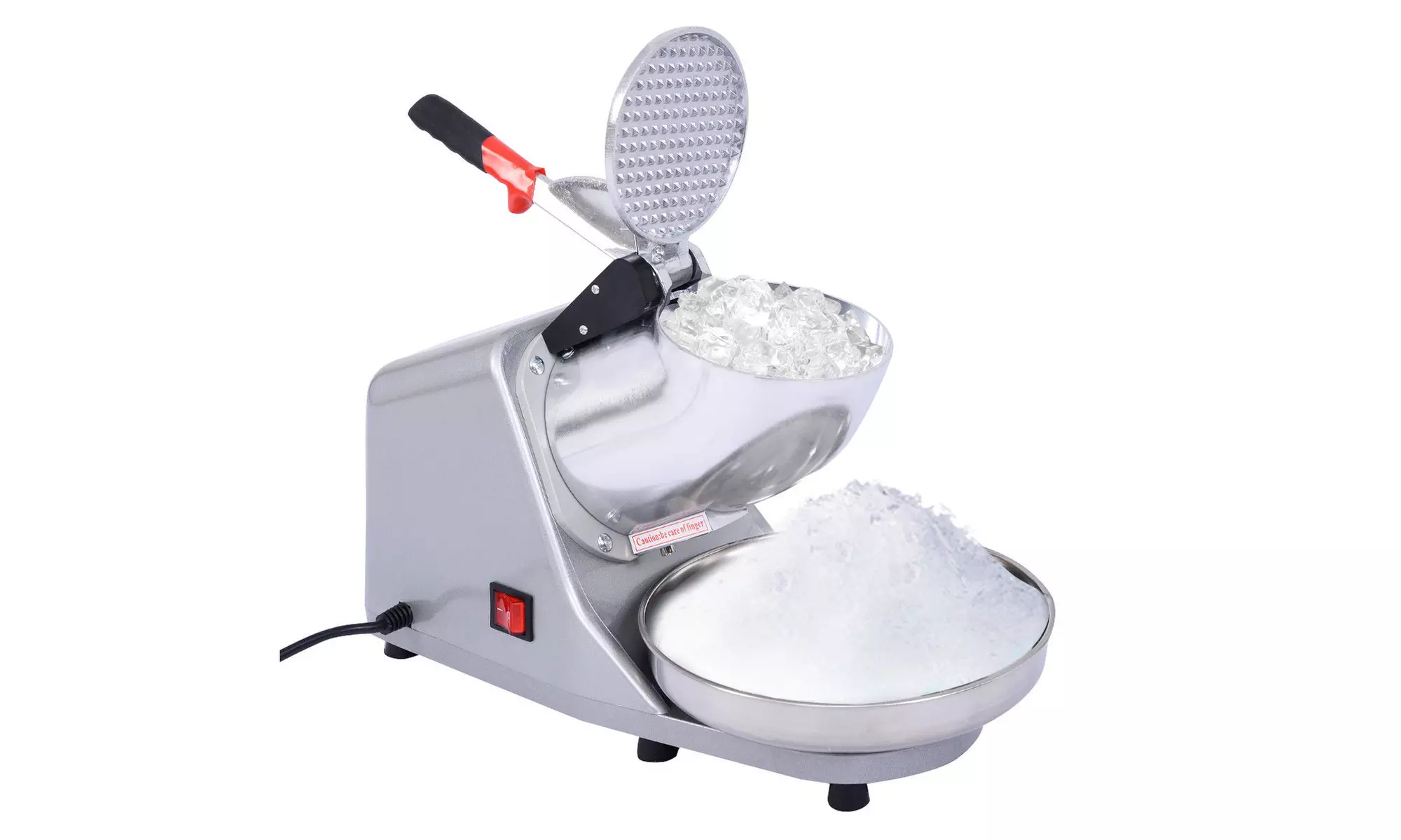 Electric Ice Crusher Shaver Machine Snow Cone Maker Shaved Ice 143 lbs - Primary Image